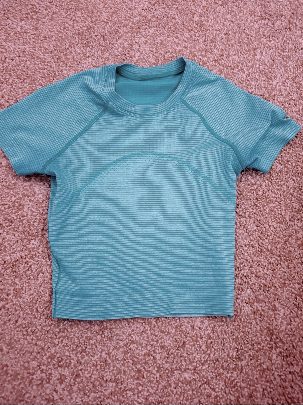 lululemon athletica Short Sleeve Ribbed Tee - Light Teal